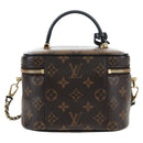 LOUIS VUITTON Monogram Reverse Vanity NVPM Hand Bag 2way M45165 LV Auth 202201SM-3