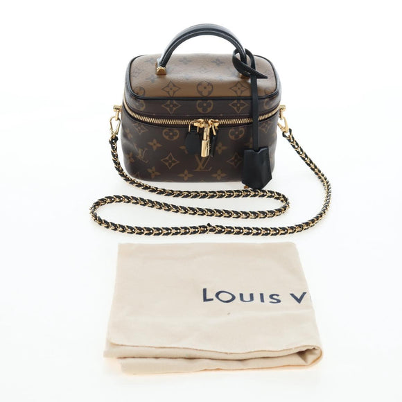 LOUIS VUITTON Monogram Reverse Vanity NVPM Hand Bag 2way M45165 LV Auth 202201SM