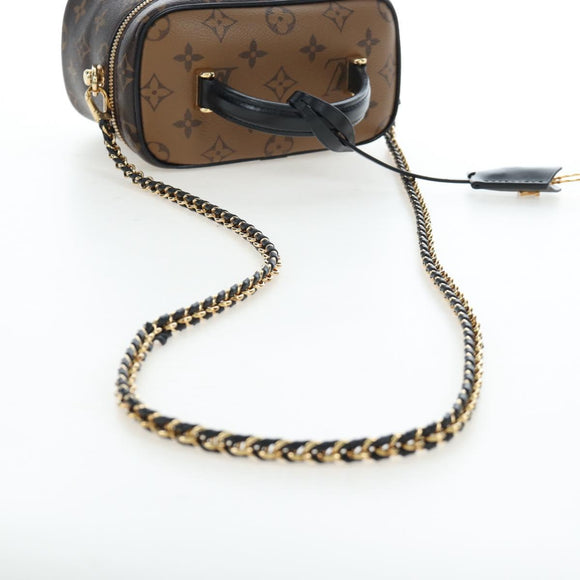 LOUIS VUITTON Monogram Reverse Vanity NVPM Hand Bag 2way M45165 LV Auth 202201SM