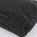 GUCCI GG Canvas Tote Bag Black 101341 Auth 202202-10