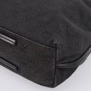 GUCCI GG Canvas Tote Bag Black 101341 Auth 202202-12
