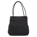 GUCCI GG Canvas Tote Bag Black 101341 Auth 202202-2