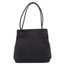 GUCCI GG Canvas Tote Bag Black 101341 Auth 202202-3