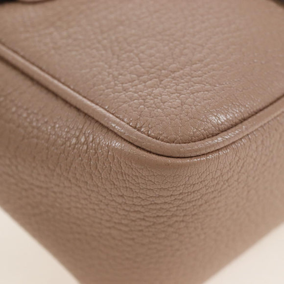 Miu Miu Shoulder Bag Leather 2way Pink Gold Auth 202204M