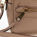 Miu Miu Shoulder Bag Leather 2way Pink Gold Auth 202204M-20
