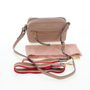 Miu Miu Shoulder Bag Leather 2way Pink Gold Auth 202204M-12