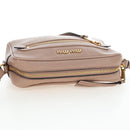 Miu Miu Shoulder Bag Leather 2way Pink Gold Auth 202204M-6