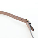 Miu Miu Shoulder Bag Leather 2way Pink Gold Auth 202204M-14
