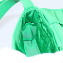BOTTEGA VENETA MAXI INTRECCIATO Candy Shoulder Bag Leather Green Auth 202207A-18