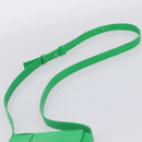BOTTEGA VENETA MAXI INTRECCIATO Candy Shoulder Bag Leather Green Auth 202207A-8