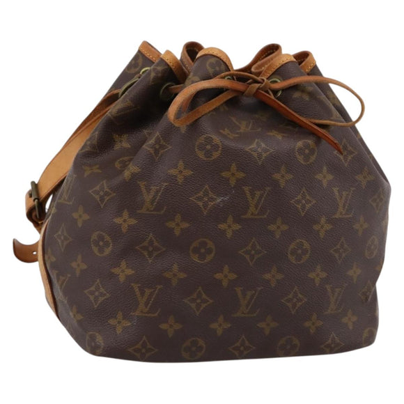 LOUIS VUITTON Monogram Petit Noe Shoulder Bag M42226 LV Auth 202211A