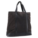 CELINE C Macadam Tote Bag Canvas Black Auth 202213-1