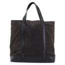 CELINE C Macadam Tote Bag Canvas Black Auth 202213-13