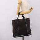 CELINE C Macadam Tote Bag Canvas Black Auth 202213-23