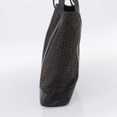 CELINE C Macadam Tote Bag Canvas Black Auth 202213-3