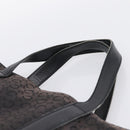 CELINE C Macadam Tote Bag Canvas Black Auth 202213-8