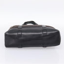 CELINE C Macadam Tote Bag Canvas Black Auth 202213-5