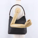 GUCCI Bamboo Shoulder Bag Leather Dark Brown Silver 001 3244 Auth 202214A-22