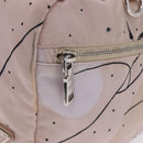 PRADA Tote Bag Nylon Pink Silver Auth 202215-23