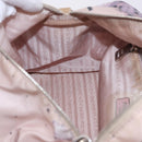 PRADA Tote Bag Nylon Pink Silver Auth 202215-26