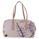 PRADA Tote Bag Nylon Pink Silver Auth 202215-2