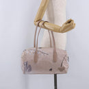 PRADA Tote Bag Nylon Pink Silver Auth 202215-30