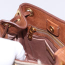 Miu Miu Matelasse Chain Shoulder Bag Canvas Beige Gold Auth 202216V-23