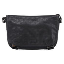 GUCCI GG Implementation Shoulder Bag PVC Black Silver 201732 Auth 202218A-13