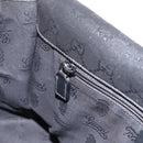 GUCCI GG Implementation Shoulder Bag PVC Black Silver 201732 Auth 202218A-21