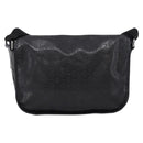 GUCCI GG Implementation Shoulder Bag PVC Black Silver 201732 Auth 202218A-2