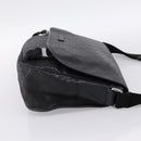 GUCCI GG Implementation Shoulder Bag PVC Black Silver 201732 Auth 202218A-4