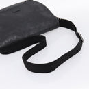 GUCCI GG Implementation Shoulder Bag PVC Black Silver 201732 Auth 202218A-7