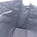 HERMES Fourre Tout MM Hand Bag Canvas Black Silver Auth 202228A-17