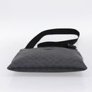 GUCCI GG Supreme Shoulder Bag PVC Black Silver 162904 Auth 202229A-5