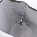 SAINT LAURENT Tote Bag Leather Gray Gold Tone Auth 202234-18