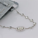 Miu Miu Matelasse Chain Shoulder Bag Leather 2way Light Blue Silver Auth 202235M-8