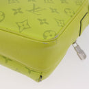 LOUIS VUITTON Taigalama Outdoor Messenger PM Bag Yellow M30239 LV Auth 202236M-13