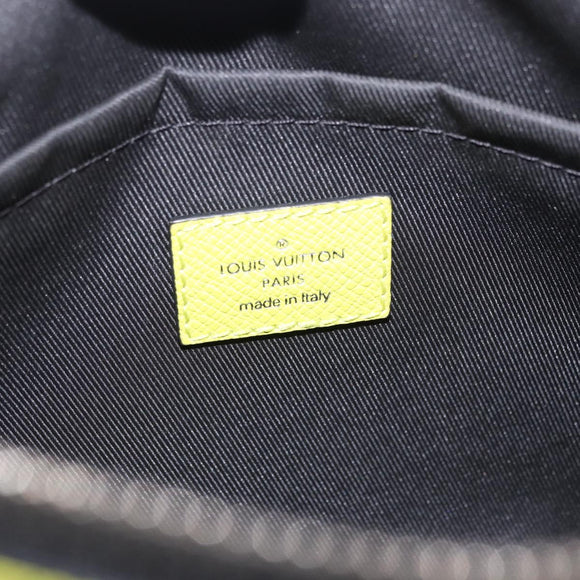 LOUIS VUITTON Taigalama Outdoor Messenger PM Bag Yellow M30239 LV Auth 202236M