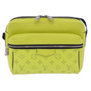 LOUIS VUITTON Taigalama Outdoor Messenger PM Bag Yellow M30239 LV Auth 202236M-2