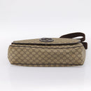 GUCCI GG Supreme Shoulder Bag PVC Beige 222291 Auth 202237-5