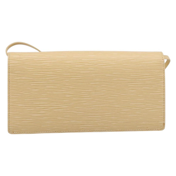 LOUIS VUITTON Epi Leather Honfleur Shoulder Bag Vanilla M5273A LV Auth 202238V