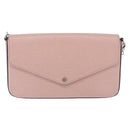 LOUIS VUITTON Epi Pochette Felice Shoulder Bag Rose Claire M62467 Auth 202241A-2