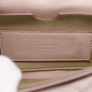 GIVENCHY Shoulder Bag Leather Pink Gold Tone Auth 202242A-11