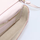 GIVENCHY Shoulder Bag Leather Pink Gold Tone Auth 202242A-19