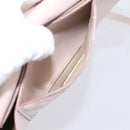 GIVENCHY Shoulder Bag Leather Pink Gold Tone Auth 202242A-22