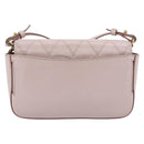 GIVENCHY Shoulder Bag Leather Pink Gold Tone Auth 202242A-2