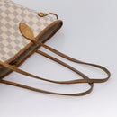 LOUIS VUITTON Damier Azur Neverfull MM Tote Bag N41605 LV Auth 202243-6