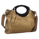 MARNI Hand Bag Leather 2way Gold Silver Auth 202246A-1
