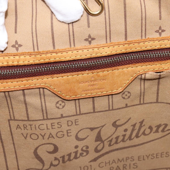 LOUIS VUITTON Monogram Neverfull GM Tote Bag M40157 LV Auth 202247