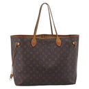 LOUIS VUITTON Monogram Neverfull GM Tote Bag M40157 LV Auth 202247-2